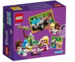 <ul><li>Dzieciom spodobają się weterynaryjne akcesoria dostępne w tym zestawie LEGO Friends: butelka do karmienia, kość dla psa, krótkofalówka, łańcuch do podniesienia drzewa, płytka z nadrukiem koca piknikowego, kanapka i kubek.</li><li>Ten kreatywny zestaw zainspiruje dzieci do długich godzin zabawy w wymyślanie historii ratunkowych i będzie wspaniałym prezentem świątecznym lub urodzinowym dla chłopców i dziewczynek od 6 lat, którzy zasłużyli na niewielką nagrodę.</li><li>Wodospad i quad mają ok. 6 cm, więc dzieci mogą postawić je na półce i bawić się nimi w dowolnej chwili.</li></ul>